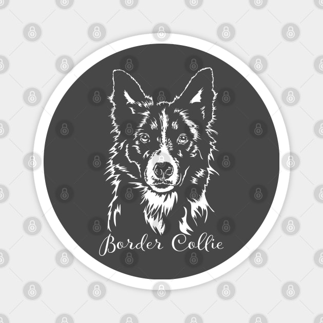 Funny Border Collie herding dog lover Magnet by wilsigns